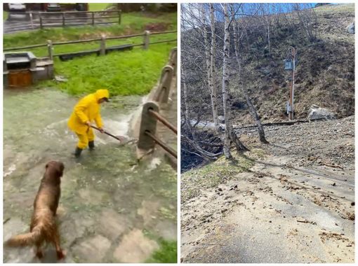 Maltempo, ulteriori conseguenze a Piode: frane e allagamenti nella zona di Alpe Meggiana VIDEO Maltempo, ulteriori conseguenze a Piode: frane e allagamenti nella zona di Alpe Meggiana VIDEO