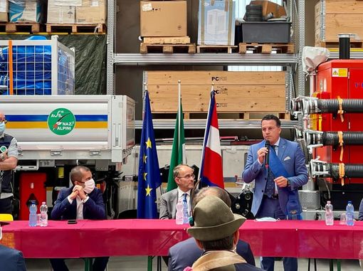 Eraldo Botta, ringraziamenti alle strutture di Operazione Luto