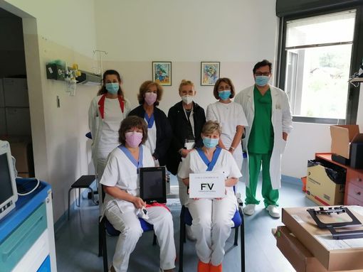 Fondazione Valsesia, un nuovo regalo consegnato all'Ospedale di Borgosesia Fondazione Valsesia, un nuovo regalo consegnato all'Ospedale di Borgosesia