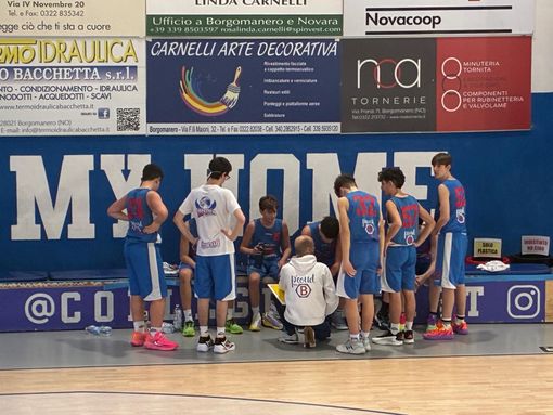 Under 15 Valsesia Basket, sconfitta di misura a Borgomanero: College passa 50-45