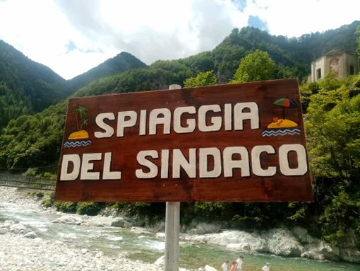 Campertogno, la spiaggia del Sindaco Campertogno, la spiaggia del Sindaco