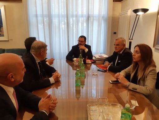 Ilva, assessore Elena Chiorino dal ministro Patuanelli: "Reintrodurre subito scudo penale" Ilva, assessore Elena Chiorino dal ministro Patuanelli: "Reintrodurre subito scudo penale"