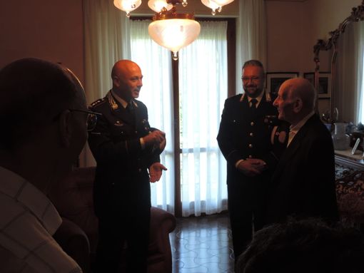 Varallo: "Carabiniere per sempre!" Varallo: "Carabiniere per sempre!"