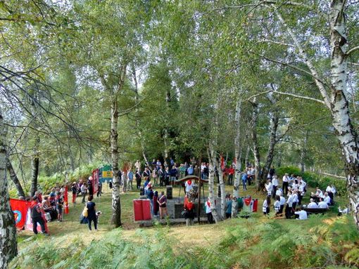 Celebrato il raduno partigiano all'Alpe di Noveis