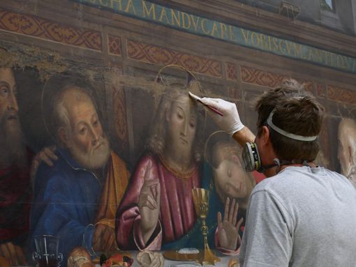 Varallo, l’Ultima Cena di Santa Maria delle Grazie torna a splendere dopo il restauro alla Venaria Reale - foto dal sito palazzodeimusei.it Varallo, l’Ultima Cena di Santa Maria delle Grazie torna a splendere dopo il restauro alla Venaria Reale - foto dal sito palazzodeimusei.it