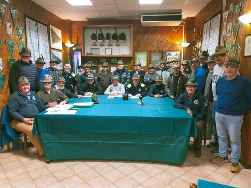 Alberto Peroni nuovo capogruppo degli Alpini di Romagnano