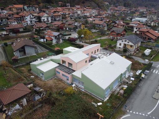 Doccio, il nuovo asilo procede verso il completamento: lavori in corso e fine prevista nel 2026