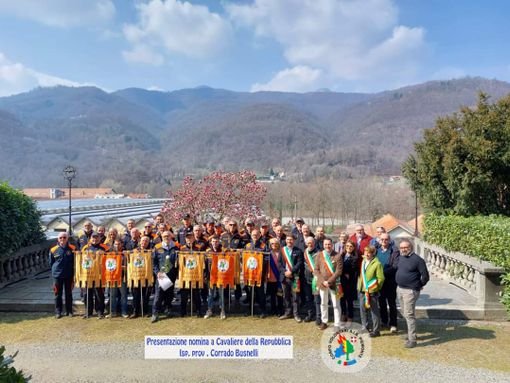 Foto dalla pagina fb del corpo aib piemonte