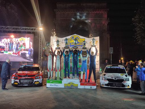 Grande prestazione di Ivan Carmellino, è terzo alla finale della Coppa Italia Rally della Lanterna