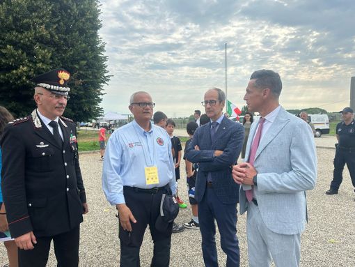 "Anch' io sono la protezione civile": inaugurato il campo del progetto nazionale a Stroppiana