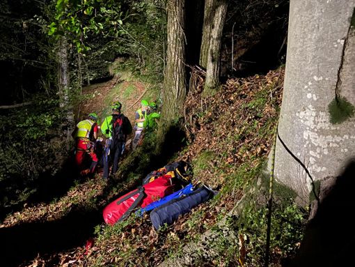 Pensionato trovato morto in fondo a un dirupo, l'intervento del Soccorso Alpino Pensionato trovato morto in fondo a un dirupo, l'intervento del Soccorso Alpino