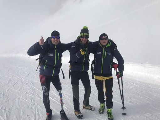 Il Team Tre Gambe alla conquista del Passo dei Salati