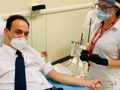 Parte in Piemonte la banca regionale del plasma covid-19