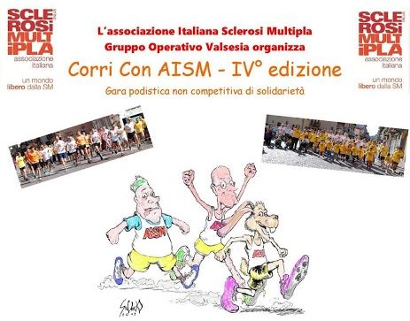 Quarta edizione di “Corri con AISM” a Serravalle Sesia