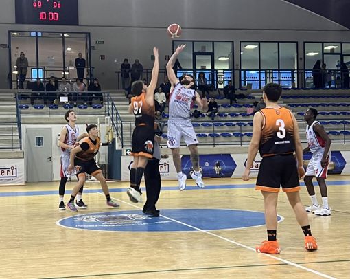 Barberi Valsesia Basket, gli artigli delle aquile ghermiscono la vittoria contro new basket team - Foto di Letizia Bertini.