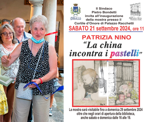 “La china incontra i pastelli” sarà inaugurata a Varallo la nuova mostra artistica. “La china incontra i pastelli” sarà inaugurata a Varallo la nuova mostra artistica.