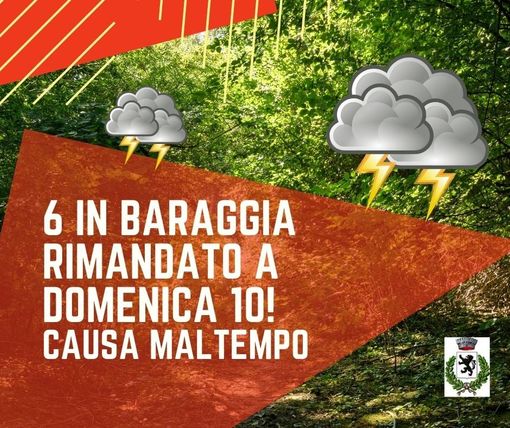 Romagnano Sesia, “6 in Baraggia” rinviato a domenica 10 ottobre Romagnano Sesia, “6 in Baraggia” rinviato a domenica 10 ottobre
