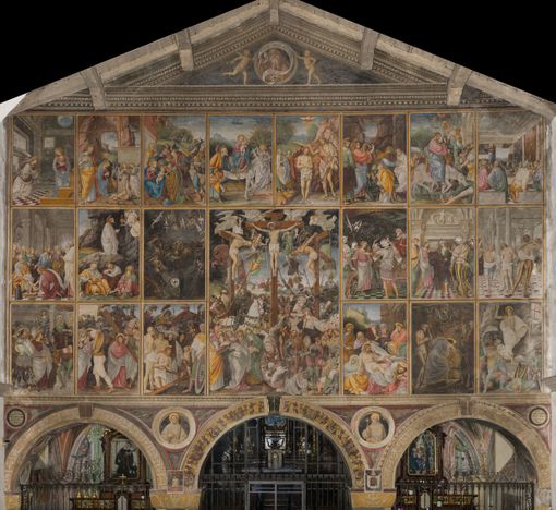 Varallo, iniziato il restauro delle Storie della Passione di Gaudenzio Ferrari in Santa Maria delle Grazie