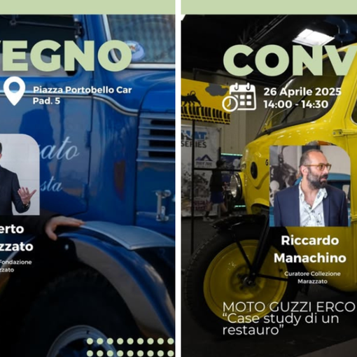 Fondazione Marazzato sarà presente alla Fiera Alto Adriatico Motori d'Epoca di Pordenone