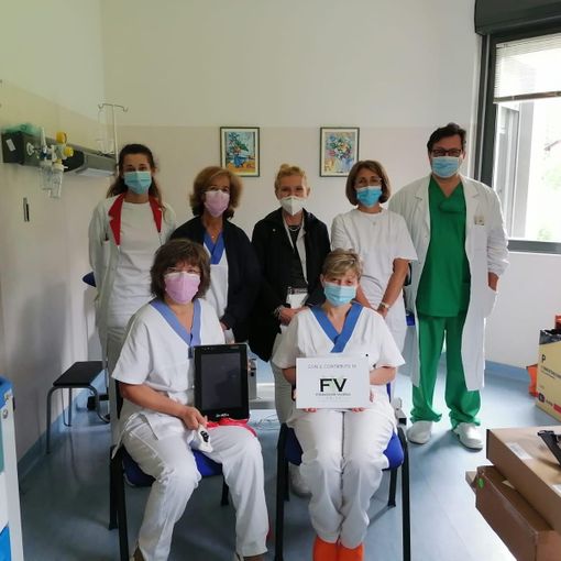 Fondazione Valsesia, un nuovo regalo consegnato all'Ospedale di Borgosesia