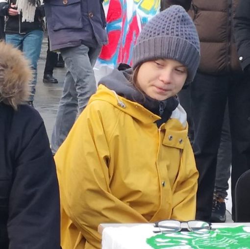 Greta a Torino: &quot;La città è bellissima, contenta di essere qui&quot; (FOTO E VIDEO)