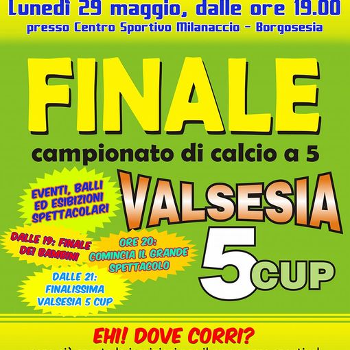 Borgosesia: Grande evento per il calcio a 5 CSEN