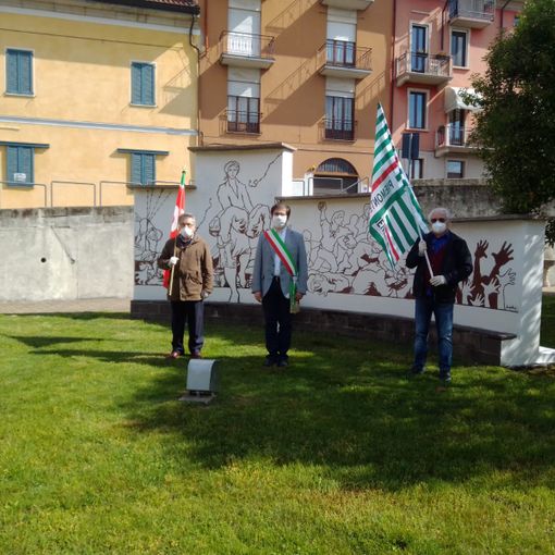 Il 1° Maggio a Romagnano Sesia, il sindaco: &quot;Collaborare per ripartire insieme&quot;