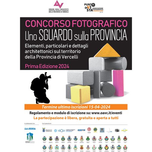Fissata al 30 giugno la scadenza per la consegna delle foto per il concorso &quot;Uno sguardo sulla Provincia&quot;