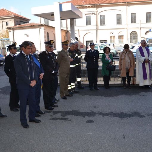 Commemorati dalla questura di Vercelli gli agenti Demenego e Rotta