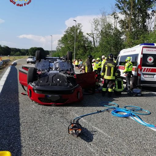 Incidente con feriti sulla A26