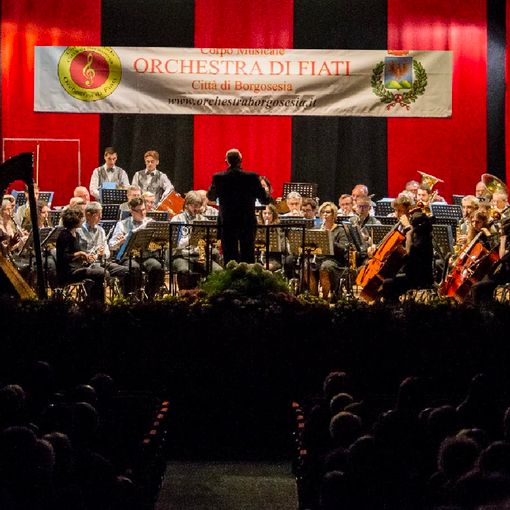 Borgosesia in festa per il 30° concerto di gala.