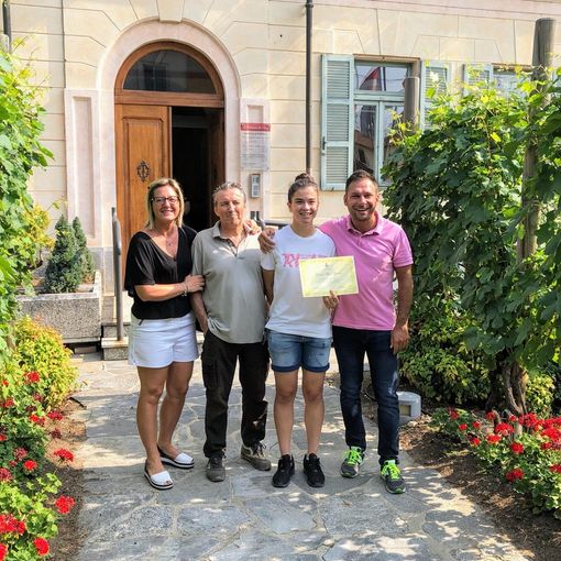 Calcio Femminile: la stella emergente &quot;Bea&quot; Beretta premiata a Gattinara