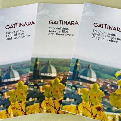 Per Gattinara una nuova brochure turistica in tre lingue