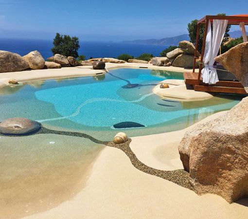 Piscine naturali Biodesign: Una spiaggia direttamente a casa