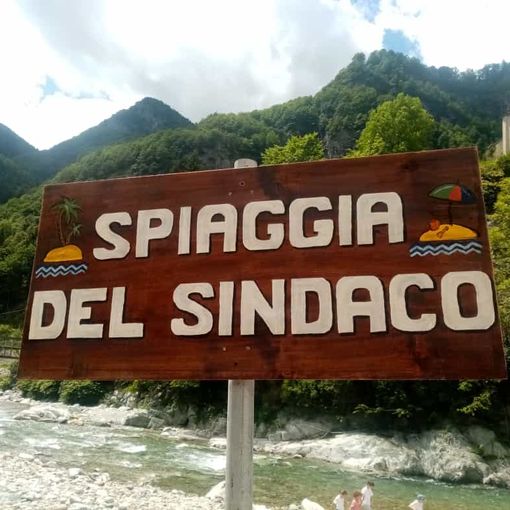 Campertogno, la spiaggia del Sindaco