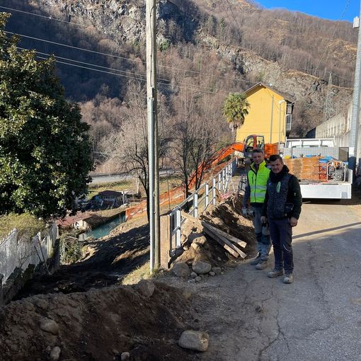 Varallo: Regimazione acque bianche via D'Adda e zone limitrofe