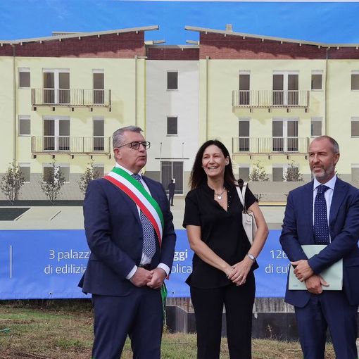 Cossato, parte il cantiere per la costruzione di un nuovo complesso residenziale da 42 alloggi.