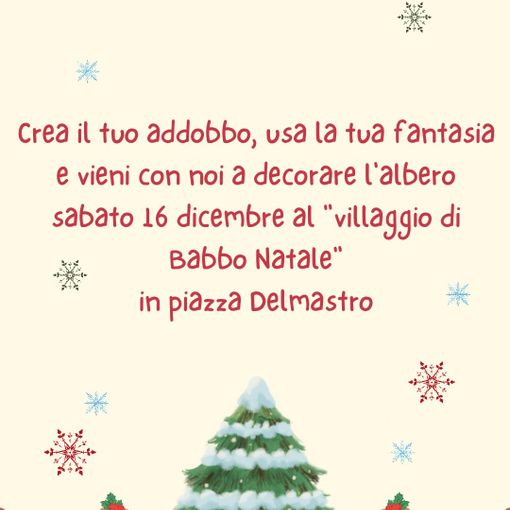 A Lozzolo “Crea il tuo addobbo”: prepara le decorazioni in occasione delle feste.
