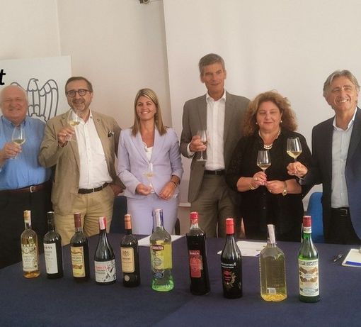 Un brindisi benaugurale al termine della conferenza stampa