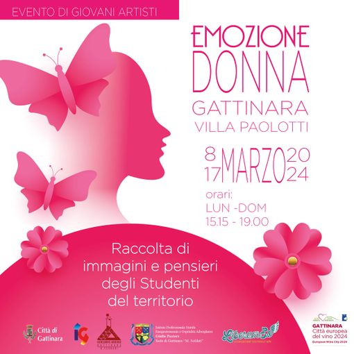 Gattinara: “EMOZIONE DONNA” una mostra realizzata dagli studenti del territorio