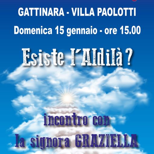 Gattinara: A villa paolotti conferenza sul tema: “esiste l’aldilà”