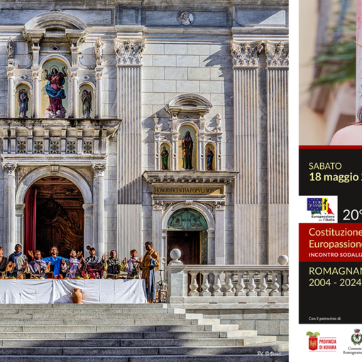 Romagnano Seisa: il Comitato pro Venerdì Santo celebra il 20° anniversario di Europassione per l’Italia.