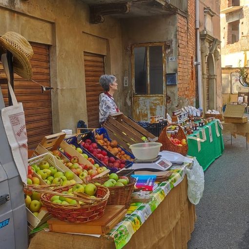 Sostegno, la 22° edizione della festa della mela: una tradizione storica. Foto e Video di Claudia Crolla.