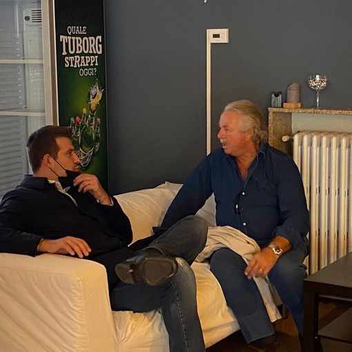 Pierluigi loro piana visita il Milanaccio