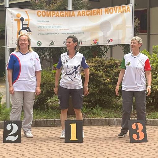 Gli Arcieri del Sesia e la partenza col botto: 4 podi nella gara Targa.