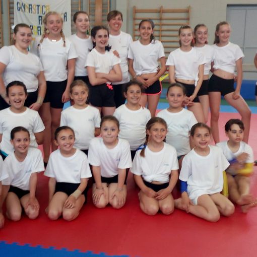 Saggio di fine corso per i piccoli ginnasti dell’ ASD Polisportiva Roasio