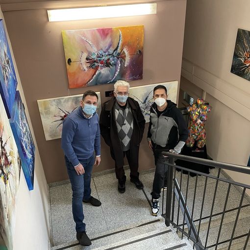 Gattinara, Scala d'Artista ospita le opere di Àlvaro