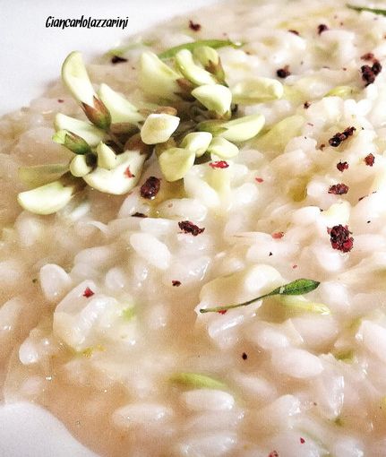 #quarantenasuifornelli - Il risotto con fiori di Acacia di Giancarlo Lazzarini VIDEO