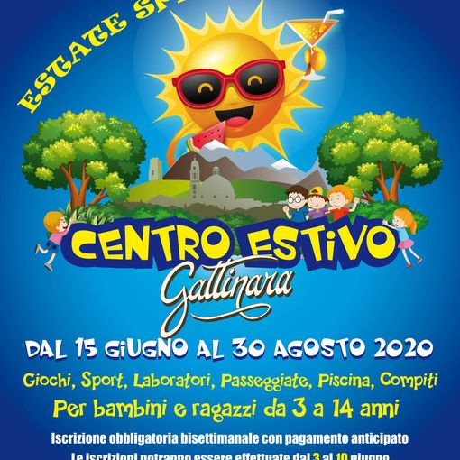 Gattinara, tutto pronto per il centro estivo 2020