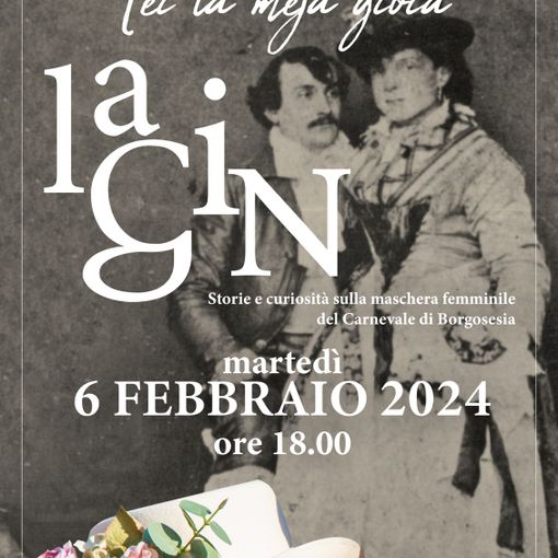 Borgosesia: “TEI LA MEJA GIOIA” al teatro Pro Loco una serata culturale dedicata al Gin